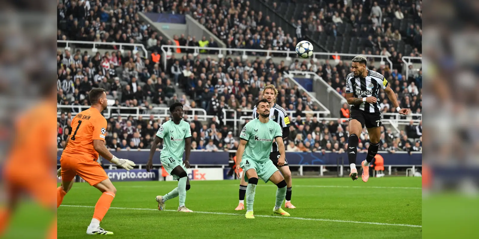 Burn dan Joelinton Champions League